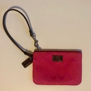 Coach wristlet